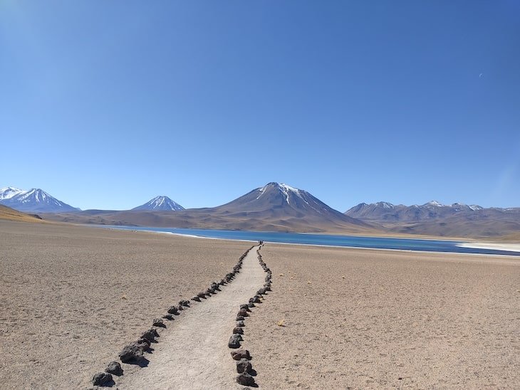 deserto do atacama laguna Miñiques e Miscanti