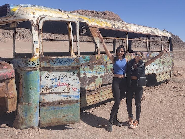 Vallecito onibus magico deserto do atacama